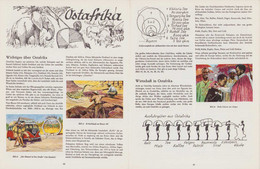 Sammelalbum 72 Bilder, Afrika, Jagdt, VW Bus, Albert Schweitzer, Livingston - Albums & Katalogus