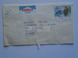 AD049.31  New Zealand -Cover  Cancel  1980's   Stamp  Korea And SE Asia 1950-1972  Military  -war - Cartas & Documentos