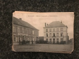 Swevezeele  Maison Communale - Gemeentehuis -  Denoo  ( Zwevezele - Wingene ) - Gelopen 1903 - Wingene