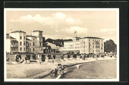 AK Heiligendamm, Strand Mit Ortsansicht - Heiligendamm