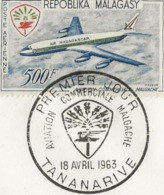 MADAGASCAR - TIMBRE POSTE AERIENNE N° 88 SUR FDC - ANNEE 1963 - - Madagaskar (1960-...)