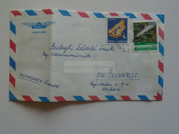 AD049.36   New Zealand - Cover  Cancel  1980's  Stamp Carnelian And Twin Bridges - Briefe U. Dokumente