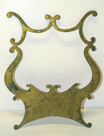 Delcampe - BELLE GRANDE LYRE BRONZE De BALANCIER PENDULE D'HORLOGE Déco à Détourner Collection Déco Vitrine - Clocks