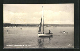 AK Timmendorfer Strand, Segel- Und Ruderboot In Strandnähe - Timmendorfer Strand