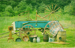 Possessions Of US Pioneer Families (inc.farm Wagon,grain Cradle,spinning Wheel) - Andere & Zonder Classificatie