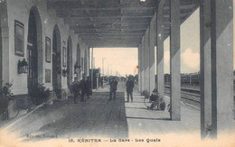 ¤¤    -   MAROC   -  KENITRA  -  La Gare  -  Les Quais  -  Chemin De Fer      -  ¤¤ - Other & Unclassified