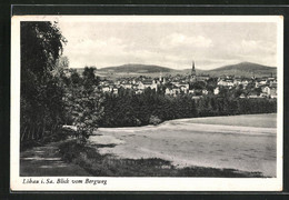 AK Löbau I. Sa., Blick Vom Bergweg Zur Stadt Hin - Loebau