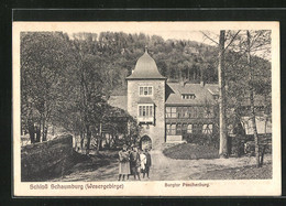 AK Rinteln, Schloss Schaumburg Und Burgtor Paschenburg - Schaumburg