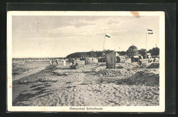 AK Scharbeutz, Strandszene Mit Sitzkörben Und Touristen - Scharbeutz