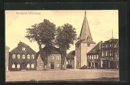 AK Lütjenburg, Ortspartie Mit Geschäften Und Apotheke - Luetjenburg