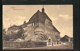 AK Guben, Hindenburg-Schule Im Sonnenlicht - Guben