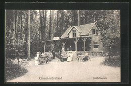 AK Timmendorferstrand, Gasthaus Gambrinushalle, Gäste Im Garten - Timmendorfer Strand