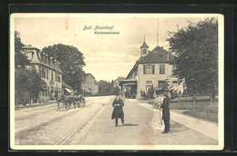 AK Bad Nenndorf, Kurhausstrasse Mit Pferdewagen - Bad Nenndorf