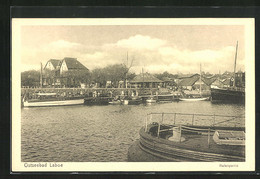 AK Laboe / Ostsee, Blick Von Der See Zum Hafen - Laboe