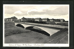 AK Bergen, Brücke Zur Kaserne Auf Dem Truppenübungsplatz - Bergen