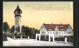 AK Glauchau I. S., König Georg-Stift, Genesungsheim Im Rümpfwalde - Glauchau