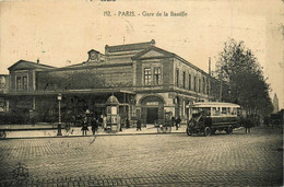 Paris * 12ème * La Gare De La Bastille * Bus Autobus - Metro, Stations
