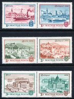 HUNGARY 1972 Centenary Of Union Of Buda And Pest MNH / **.  Michel 2805-10 - Ungebraucht