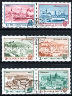 HUNGARY 1972 Centenary Of Union Of Buda And Pest Used.  Michel 2805-10 - Used Stamps