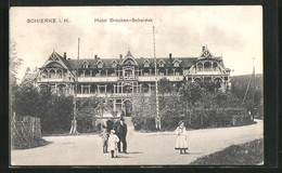 AK Schierke I. H., Hotel Brocken-Scheidek - Schierke