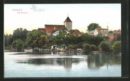 AK Preetz, Blick Auf Den Kirchsee Mit Kirche - Preetz