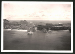 Fotografie Luftschiffbau Zeppelin, Ansicht Fernando De Noronha / Brasilien, Blick Vom Zeppelin-Luftschiff über Die In - Plaatsen