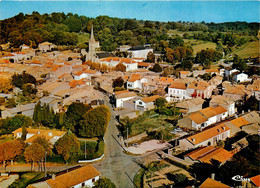 Mirambeau * Vue Générale Aérienne Du Village - Mirambeau