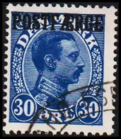 1922. Parcel Post (POSTFÆRGE). Chr. X. 30 Øre Blue. (Michel PF7) - JF421719 - Colis Postaux