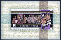 HUNGARY 1972 Millenary Of Szekesfehervar Block MNH / **.  Michel Block 92 - Blocs-feuillets