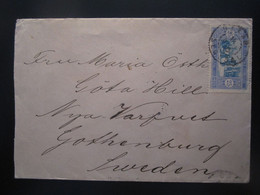 1915 SENEGAL COVER To SWEDEN - Lettres & Documents