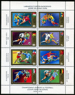 HUNGARY 1972 European Football Championship Sheetlet MNH / **.  Michel 2751-58 - Nuevos