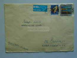 E0247 New Zealand  Airmail  Cover  - Cancel   Ca 1980  Titirangi  Auckland -stamp   Lake Alexandrina -   Sent To Hungary - Covers & Documents