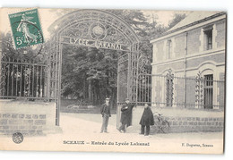 CPA 92 Sceaux Lycée Lakanal L'entree Du Lycée - Sceaux