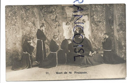 Photo-drame. Saint François D'Assise. Mort De St François - Santi