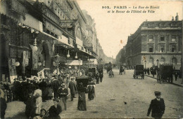 Paris * 1er * La Rue De Rivoli Et Le Bazar De L'hôtel De Ville * Commerce Magasin - Paris (01)