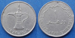 UNITED ARAB EMIRATES - 1 Dirham AH1409 1989 "jug" KM# 6.1 - Edelweiss Coins - Verenigde Arabische Emiraten