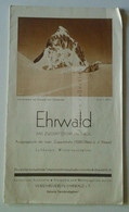 E0260  Tourism Brochure  EHRWALD  - Das Zugspitzdorf  In  TIROL  Österreich Ca 1930's  Zugspitzbahn - Europa