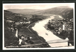 AK Bodenwerder A. D. Weser, Teilansicht Mit Brücke - Bodenwerder