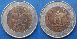 PAPUA NEW GUINEA - 2 Kina 2008 KM# 51 Independent (1975) - Edelweiss Coins - Papouasie-Nouvelle-Guinée
