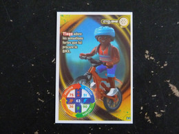 CARTE CARREFOUR PLAYMOBIL N° 74 - CYCLISME - Autres & Non Classés