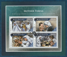 Maldive 2017 -  Canonizzazione Di Madre Teresa Di Calcutta - Canonization Of Mother Teresa - CTO - Mère Teresa