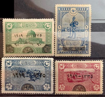 Ottoman Empire (Turkey) 1919, Michel No 653-656, MNH Stamps Set - Nuevos