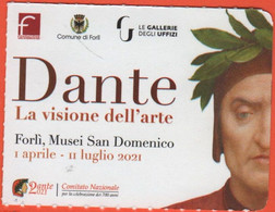 Musei San Domenico Forlì - Mostra "Dante - La Visione Dell'arte" - Biglietto D'Ingresso Gratuito - Usato - Tickets - Entradas