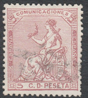 1873 Ed132 /Edifil 132 Usado - Usados