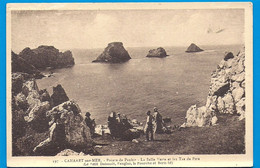 CAMARET SUR MER Pointe De Penhir  La Salle Verte Et Les Tas De Pois N°197 Le Doaré Phot Chateaulin Voir Texte - Camaret-sur-Mer