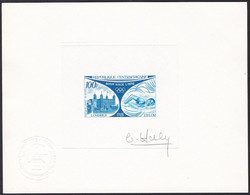 Cen. Africa ScC108 1908 London Olympics, Swimming, Jeux Olympiques, Natation, Signed Die Proof, Epreuve - Zomer 1908: Londen