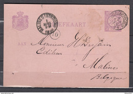 Briefkaart Van S'Hertogenbosch Naar Malines - Storia Postale