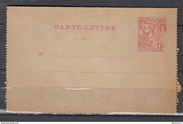 Carte Lettre - Enteros  Postales