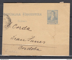 Republica Argentina Naar Cordoba - Postal Stationery