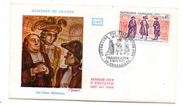 1971 -- FDC....  Histoire--Etats Généraux  1789--- ....signé Decaris ..... Cachet  Versailles -78 - 1970-1979
